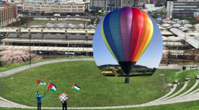 Flying high for Gaza – 14th May at 6pm
